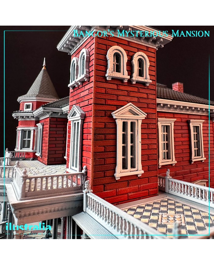 Bangor's Mysterious Mansion|Ilustralia|Horror Houses