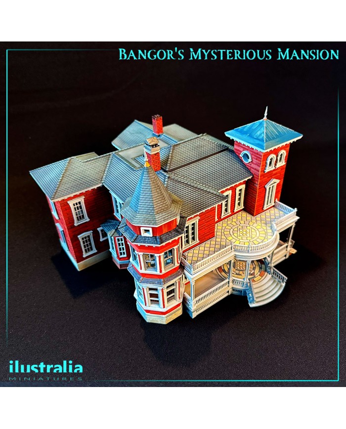 La Misteriosa Mansión de Bangor|Ilustralia|Casas del Terror