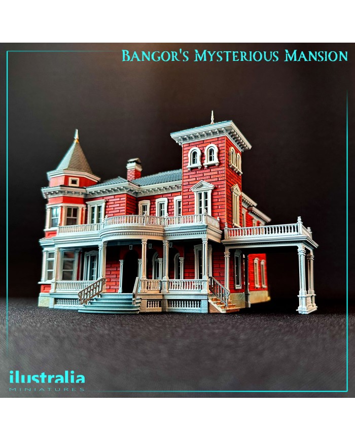 Bangor's Mysterious Mansion|Ilustralia|Horror Houses