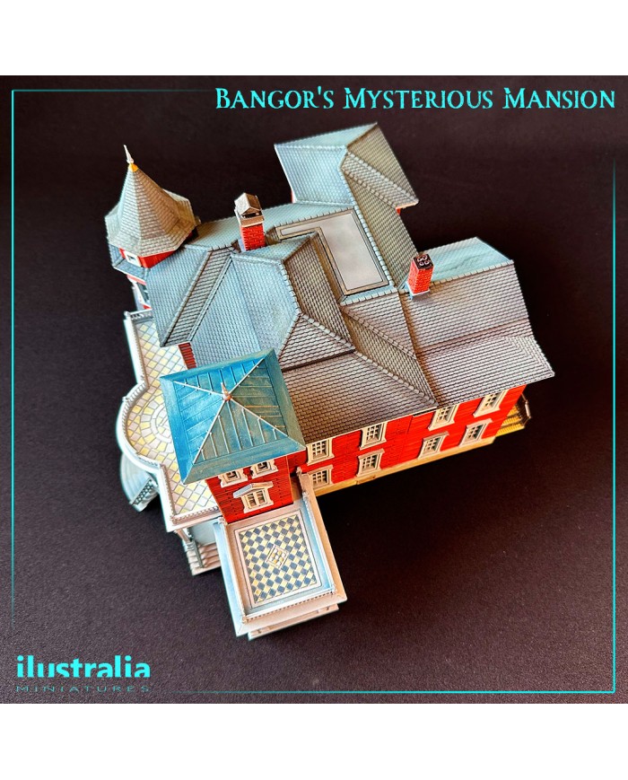 Bangor's Mysterious Mansion|Ilustralia|Horror Houses
