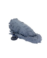 Cabina de Avión Estrellado|Bad Roll Games|Escenografía Punkapocalyptic