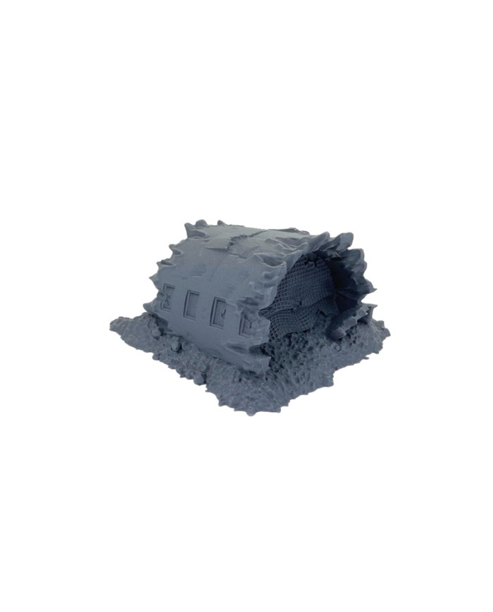 Crashed Plane Section|Bad Roll Games|Punkapocalyptic Terrain