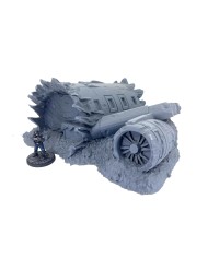 Sección Grande de Avión Estrellado|Bad Roll Games|Escenografía Punkapocalyptic