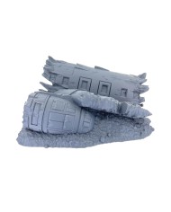 Sección Grande de Avión Estrellado|Bad Roll Games|Escenografía Punkapocalyptic