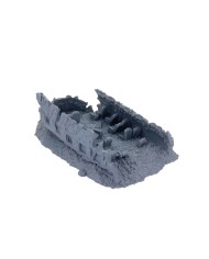 Crashed Plane Open Section|Bad Roll Games|Punkapocalyptic Terrain