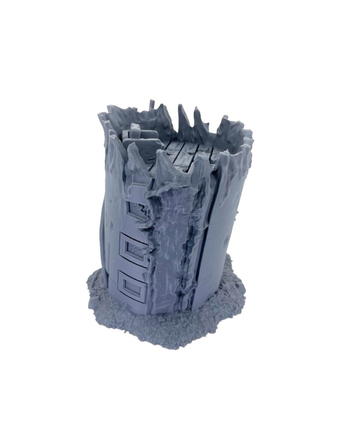 Torre de Vigilancia de Avión Estrellado|Bad Roll Games|Escenografía Punkapocalyptic