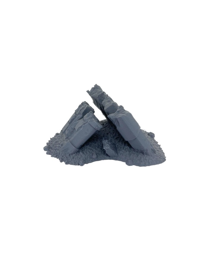 Crashed Plane Broken Wing|Bad Roll Games|Punkapocalyptic Terrain