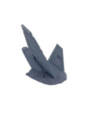 Crashed Plane Tail|Bad Roll Games|Punkapocalyptic Terrain