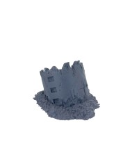 Crashed Plane Vertical Section|Bad Roll Games|Punkapocalyptic Terrain