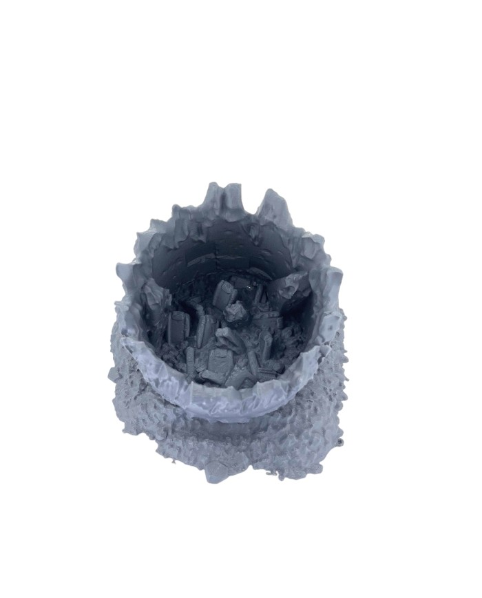 Crashed Plane Vertical Section|Bad Roll Games|Punkapocalyptic Terrain