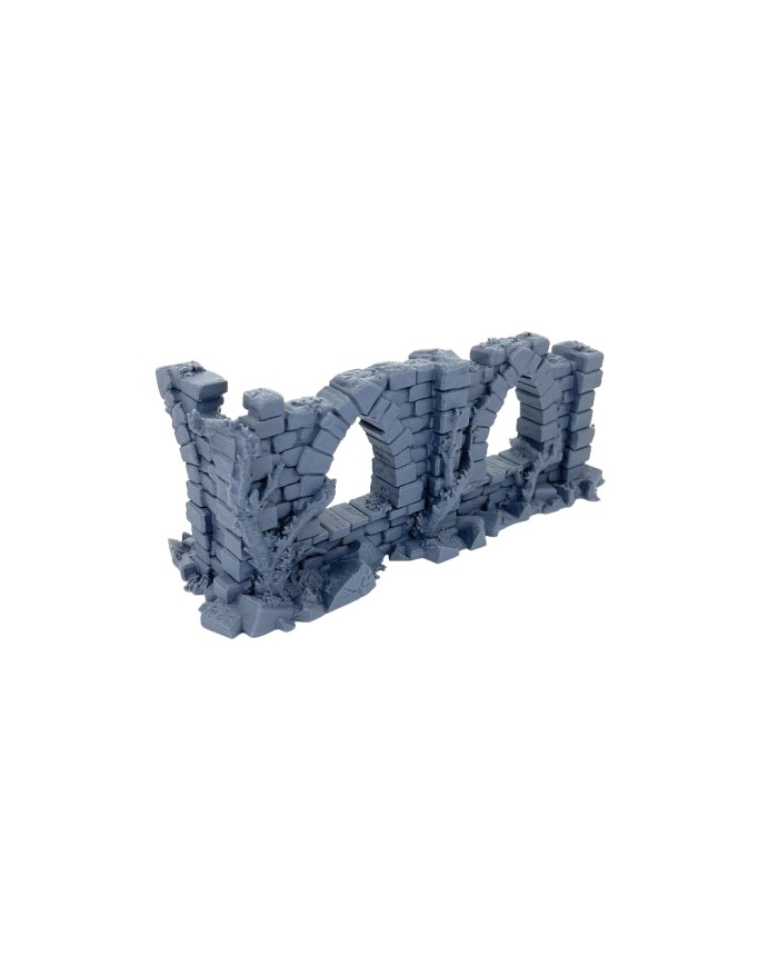 Stone Ruins with Windows and Vegetation|Txarli Factory|Fantasy Ruins Terrain Stone Ruins with Windows and Vegetation|Txarli Factory|Fantasy Ruins Terrain