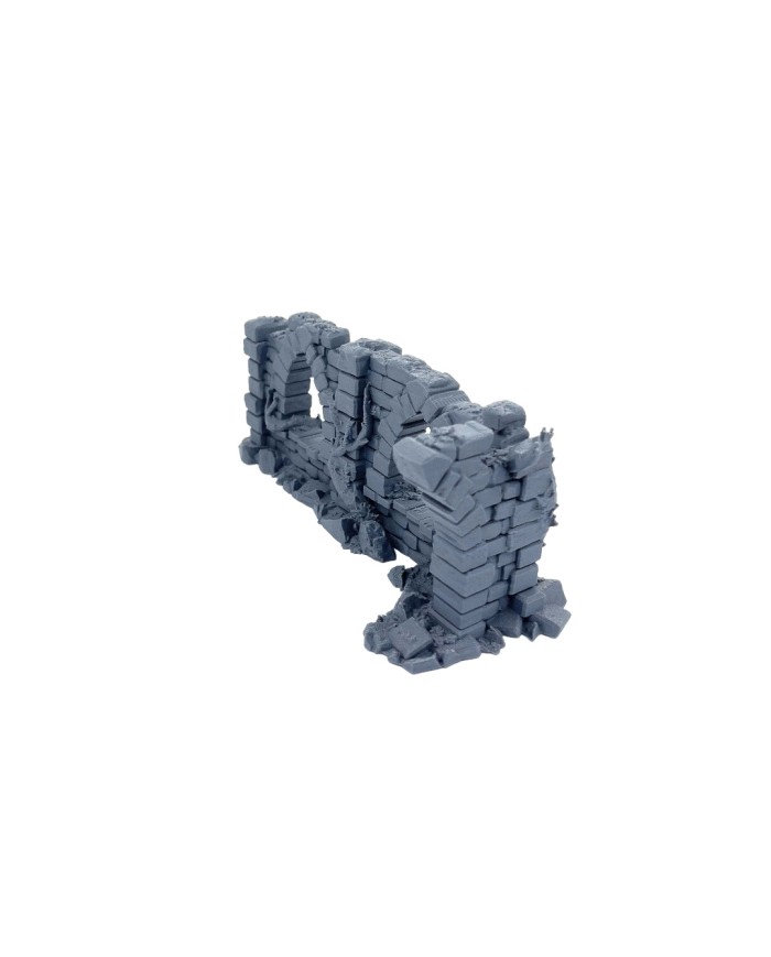 Stone Ruins with Windows and Vegetation|Txarli Factory|Fantasy Ruins Terrain Stone Ruins with Windows and Vegetation|Txarli Factory|Fantasy Ruins Terrain