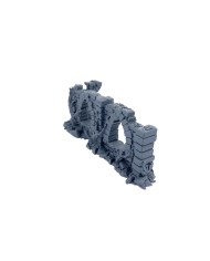 Stone Ruins with Windows and Vegetation|Txarli Factory|Fantasy Ruins Terrain Stone Ruins with Windows and Vegetation|Txarli Factory|Fantasy Ruins Terrain