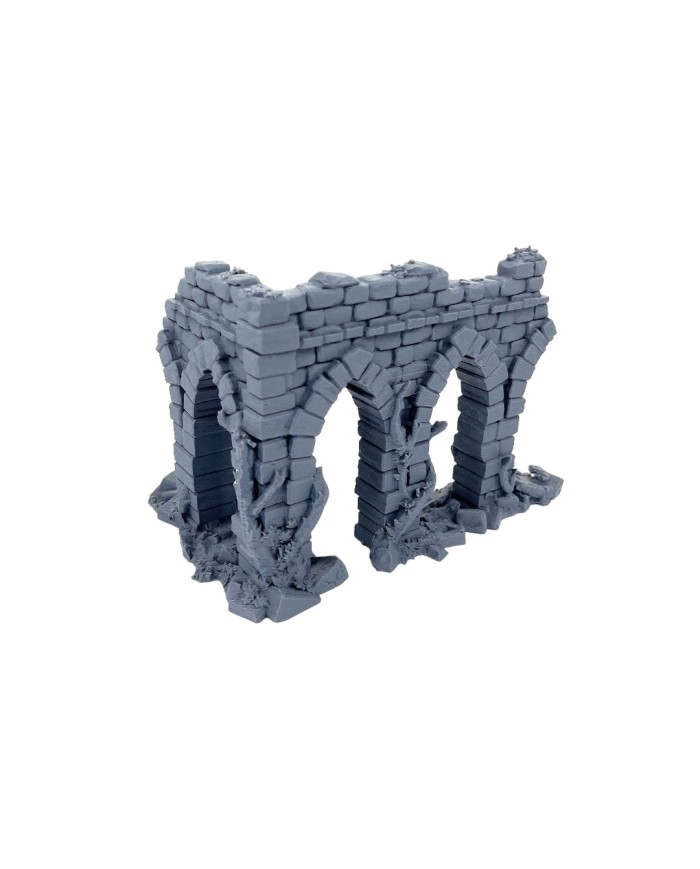 Ruinas Medianas de Piedra con Vegetación|Txarli Factory|Escenografia Ruinas Fantasia Ruinas Medianas de Piedra con Vegetación|Txarli Factory|Escenografia Ruinas Fantasia