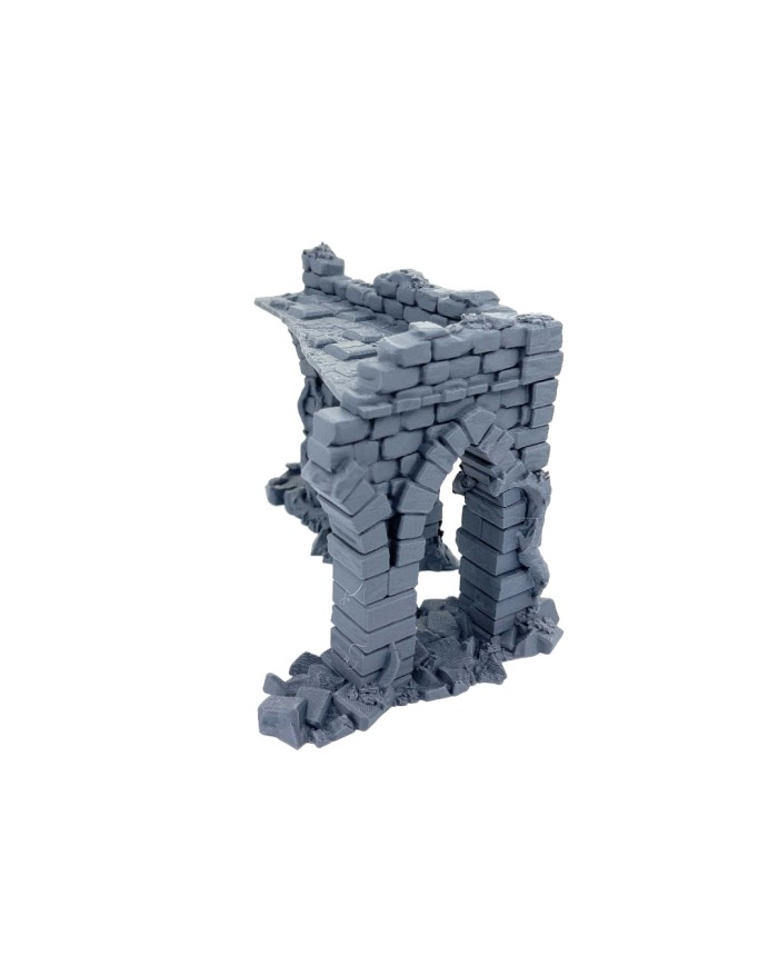 Medium Stone Ruins with Vegetation|Txarli Factory|Fantasy Ruins Terrain Medium Stone Ruins with Vegetation|Txarli Factory|Fantasy Ruins Terrain