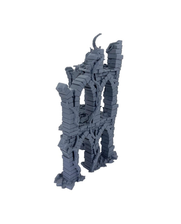 Large Stone Ruins with Vegetation|Txarli Factory|Fantasy Ruins Terrain Large Stone Ruins with Vegetation|Txarli Factory|Fantasy Ruins Terrain
