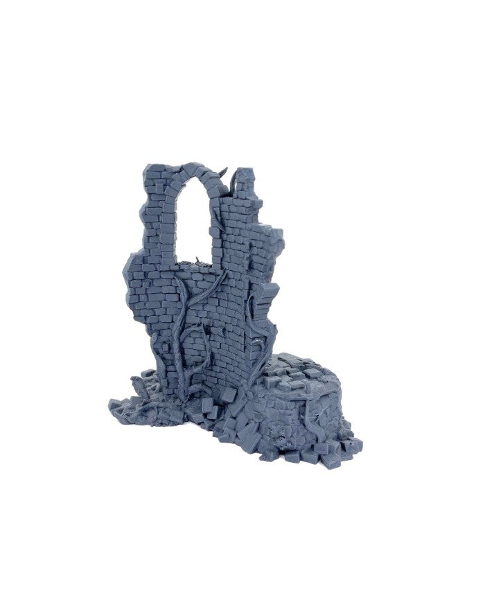 Tower Stone Ruins with Vegetation Tower Stone Ruins with Vegetation