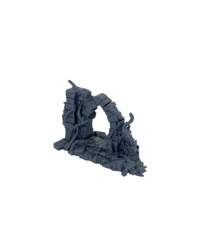 Small Stone Ruins with Vegetation|Txarli Factory|Fantasy Ruins Terrain Small Stone Ruins with Vegetation|Txarli Factory|Fantasy Ruins Terrain
