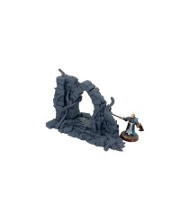 Small Stone Ruins with Vegetation|Txarli Factory|Fantasy Ruins Terrain Small Stone Ruins with Vegetation|Txarli Factory|Fantasy Ruins Terrain