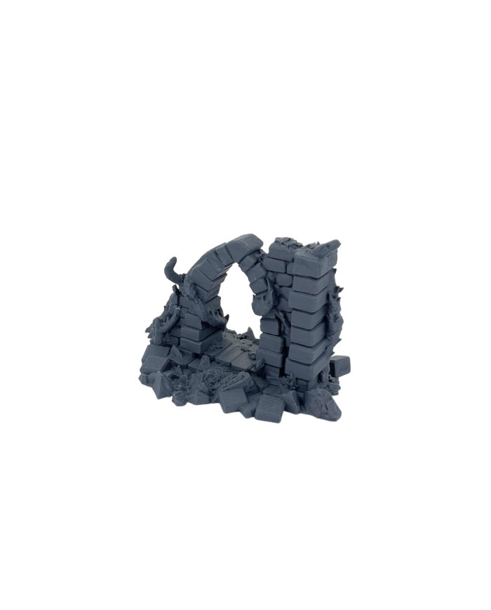 Small Stone Ruins with Vegetation|Txarli Factory|Fantasy Ruins Terrain Small Stone Ruins with Vegetation|Txarli Factory|Fantasy Ruins Terrain