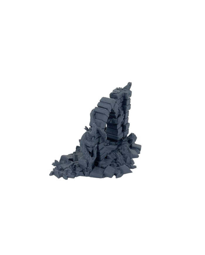 Small Stone Ruins with Vegetation|Txarli Factory|Fantasy Ruins Terrain Small Stone Ruins with Vegetation|Txarli Factory|Fantasy Ruins Terrain