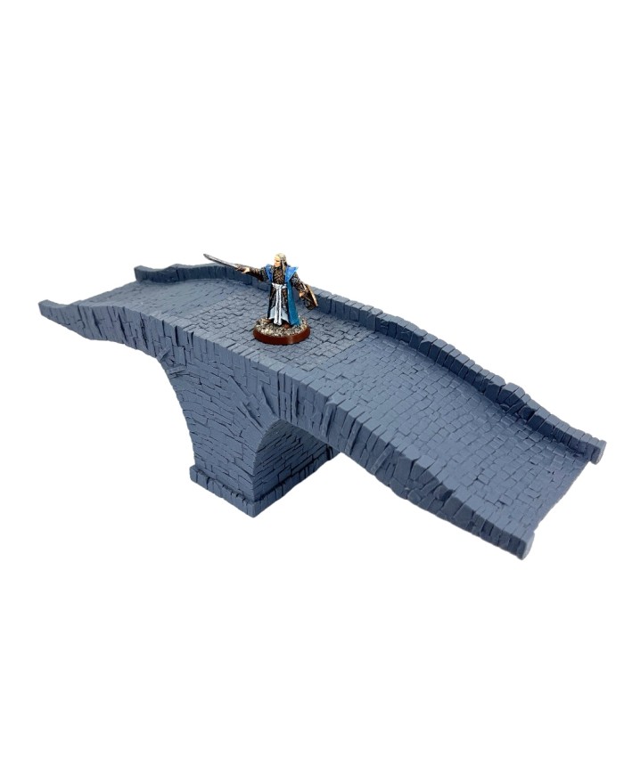 Puente de los Muros del Muelle de Ancrabourg|3DLayeredscenery|Puerto Medieval Modular