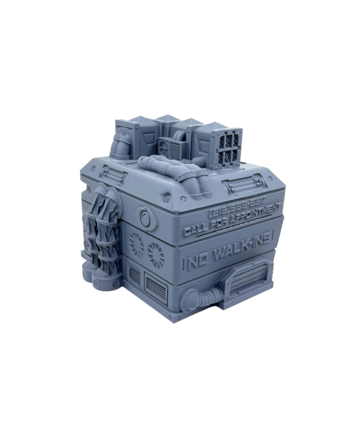 Eye Works Clinic|DecoQuest Workshop|Cyberpunk Buildings