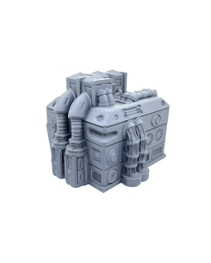 Clínica Eye Works|DecoQuest Workshop|Edificios Ciberpunk