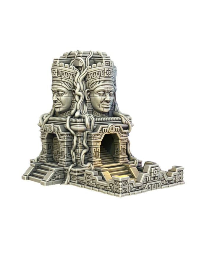 Torre de Dados de los Rostros de la Eternidad|Fantasy 3D Tabletop|Torres de Dados de Fantasía