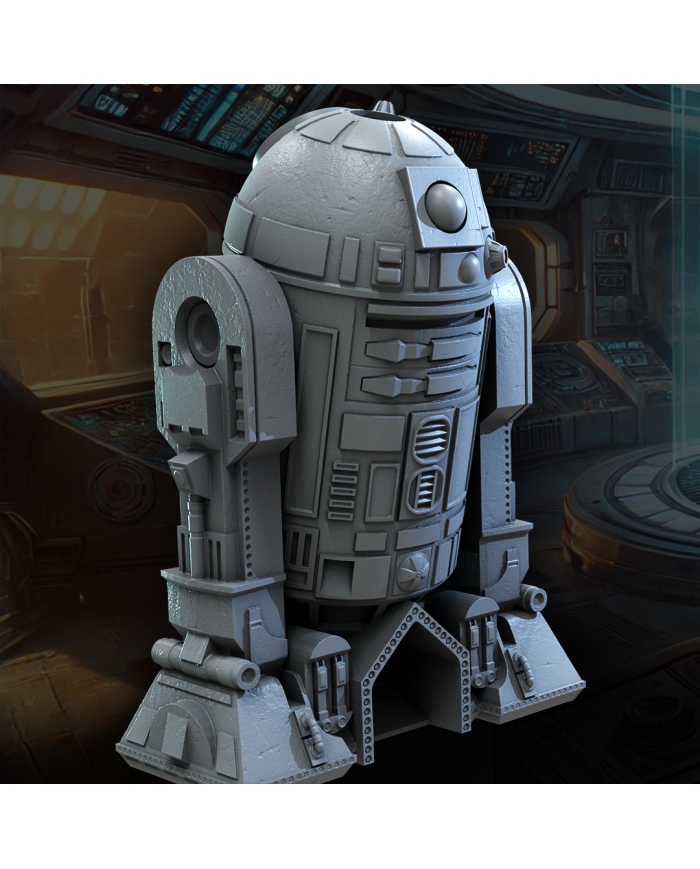 The Droid Dice Tower|Fantasy 3D Tabletop|Sci-Fi Dice Towers