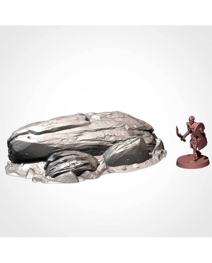 Rocky Scatter Terrain - D|Txarli Factory|Realistic Stones