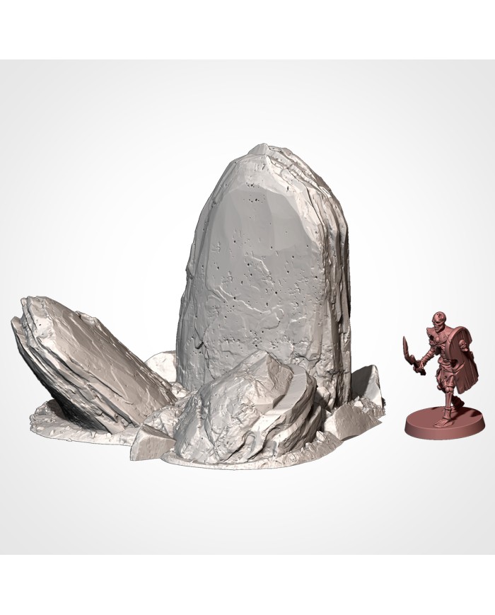 Rocky Scatter Terrain - E|Txarli Factory|Realistic Stones