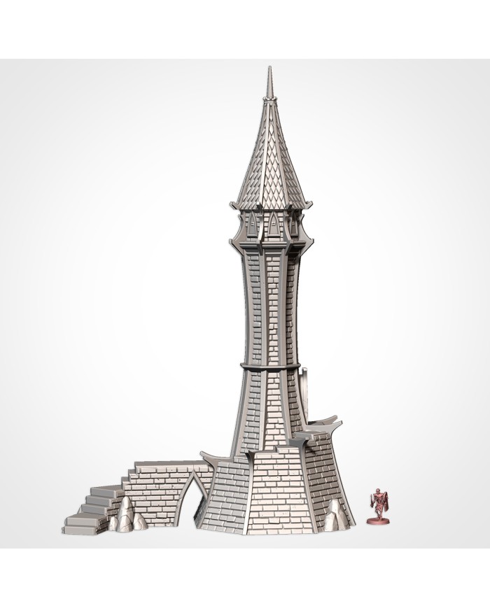 Elven Tower with Gangway|Txarli Factory|Elven Settlement