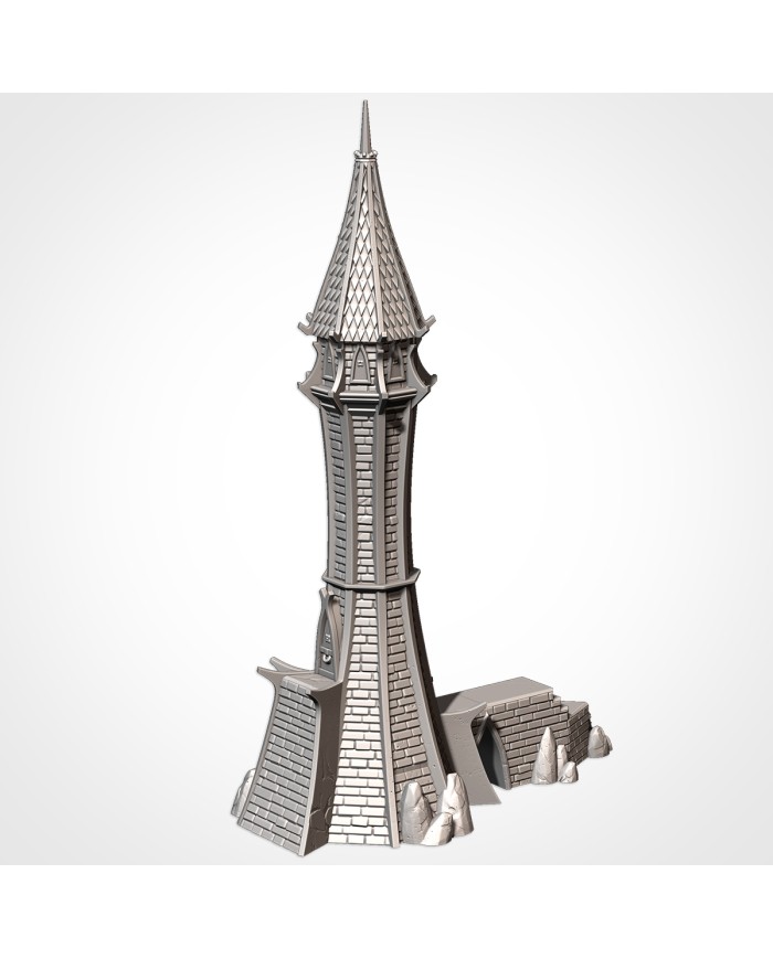 Elven Tower with Gangway|Txarli Factory|Elven Settlement