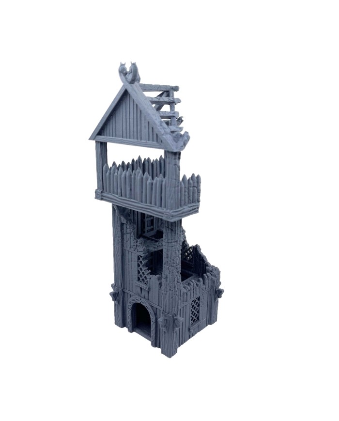 Kingdom of Saxonia - Watchtower Ruined|Conquest Creations|Kingdom of Saxonia Terrain