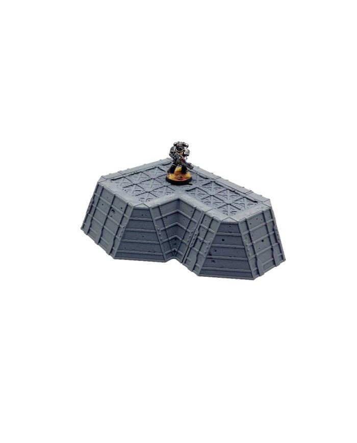 Gothic Trench Hill – Corner|Multiverse|Modular Gothic Trenches