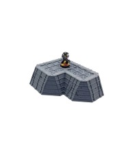 Gothic Trench Hill – Corner|Multiverse|Modular Gothic Trenches