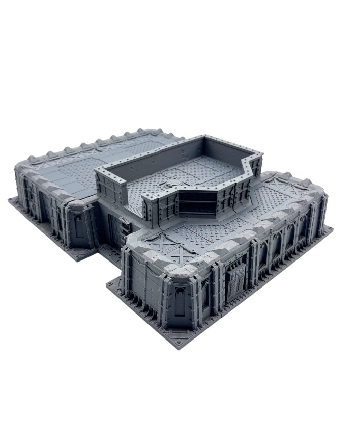 Bastión Alfa con Colina De Trinchera Gótica|Multiverse|Trincheras Góticas Modulares