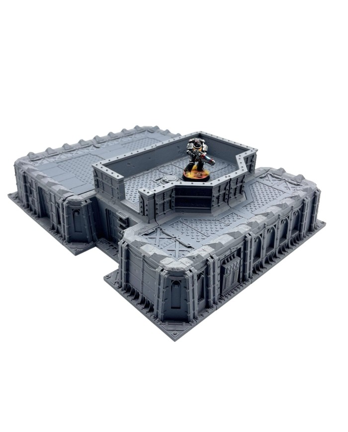 Alpha Bastion with Gothic Trench Hill|Multiverse|Modular Gothic Trenches