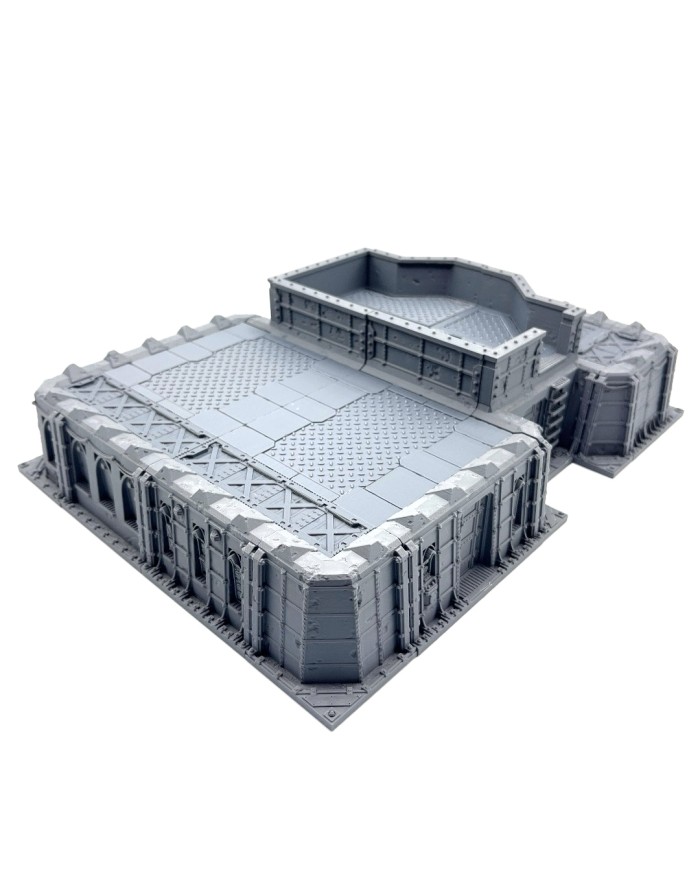 Alpha Bastion with Gothic Trench Hill|Multiverse|Modular Gothic Trenches