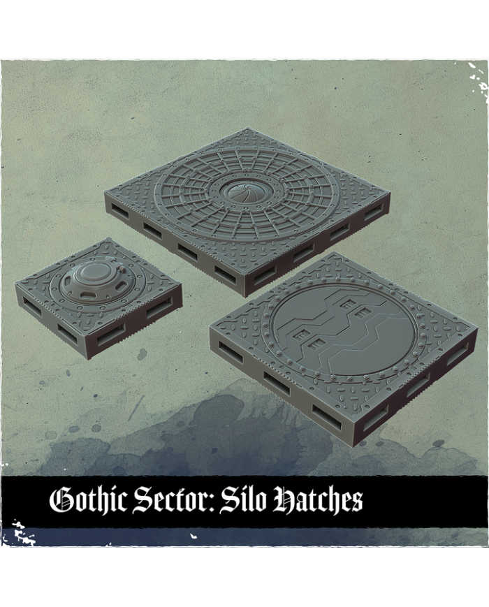 Gothic Trenches: Silo Tiles|Multiverse|Modular Gothic Trenches