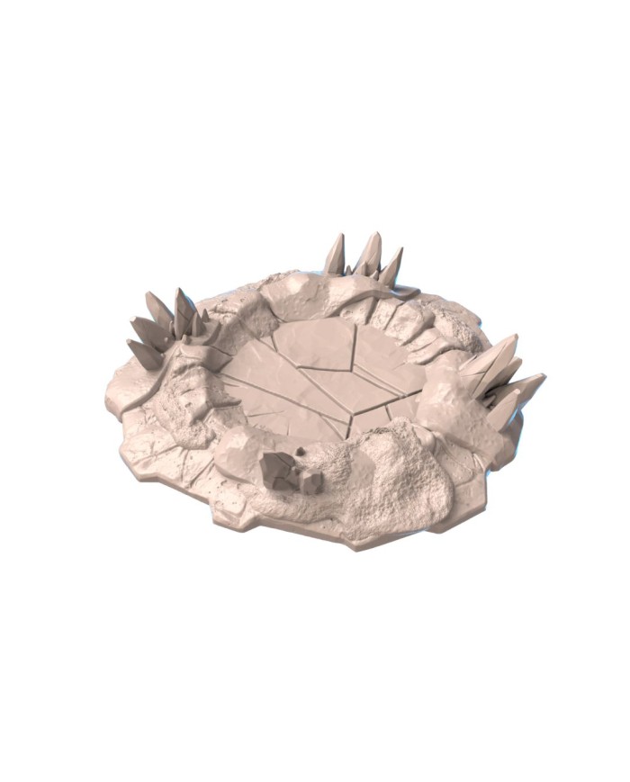 7-inch Ice Crater|Sync Ratio Systems|Frozen Terrain