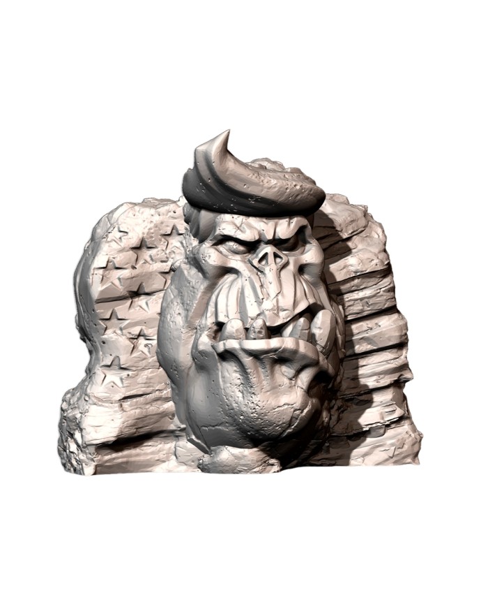 Trump-Ork Monument|Txarli Factory|Orc Badlands