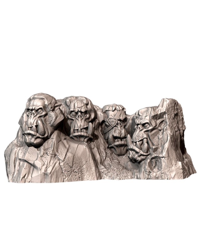 Monumento Orco - Montaña con Presidentes|Txarli Factory|Páramos Orco