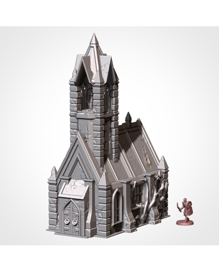 Iglesia de la Noche de los Muertos Vivientes|Txarli Factory|Escenografía de Cementerio