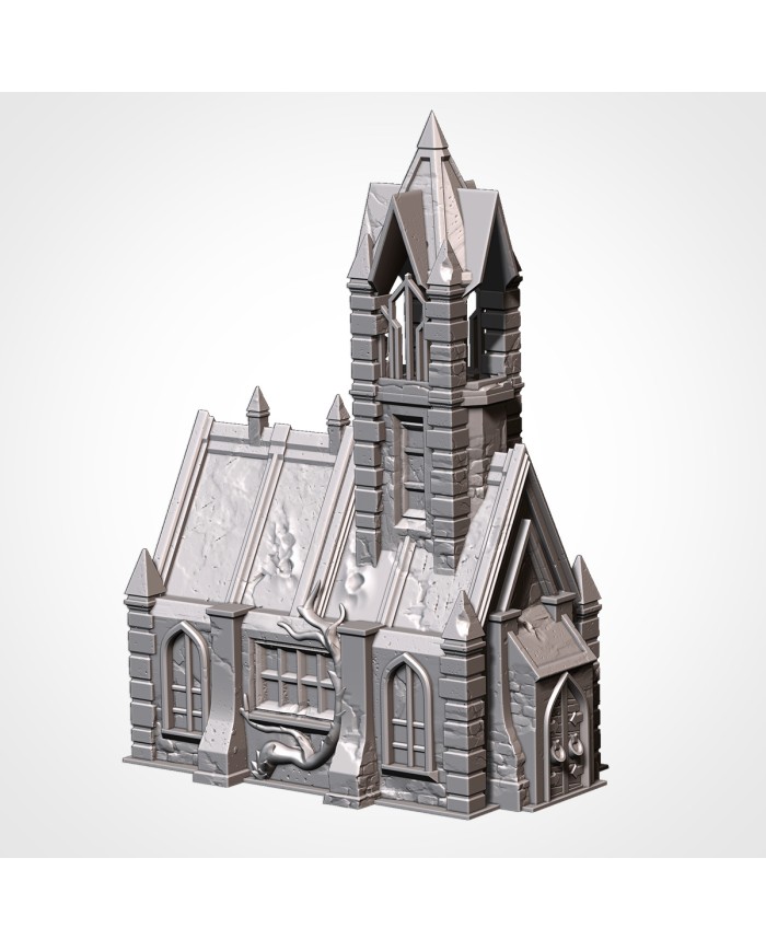 Iglesia de la Noche de los Muertos Vivientes|Txarli Factory|Escenografía de Cementerio