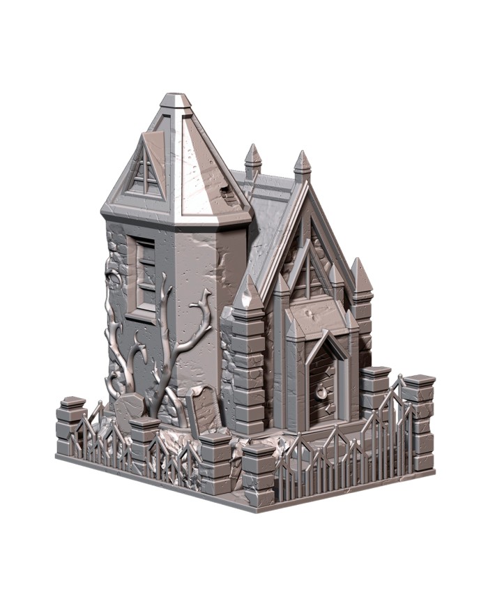 Casa del Sepulturero|Txarli Factory|Escenografía de Cementerio