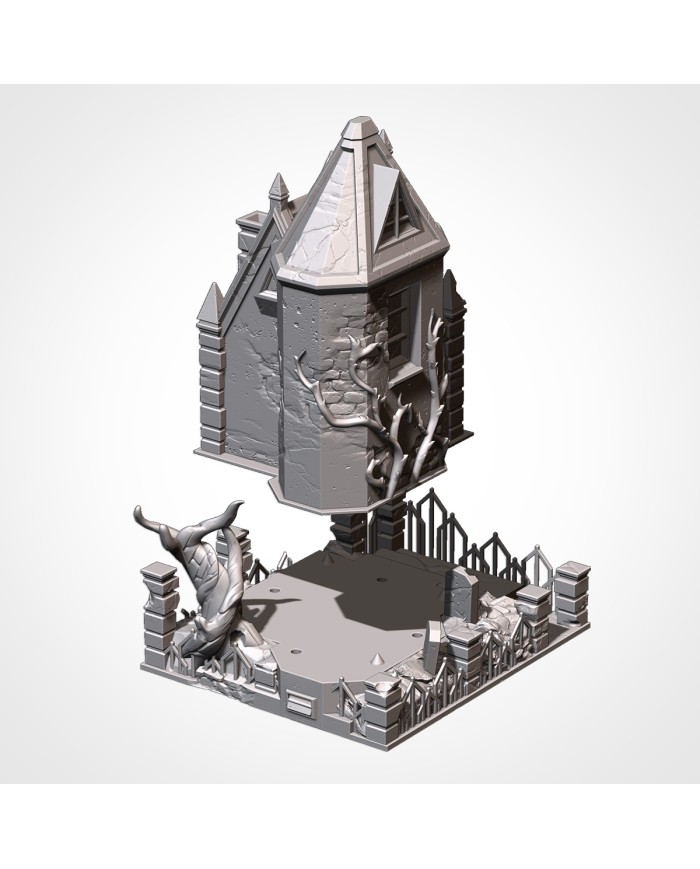 Casa del Sepulturero|Txarli Factory|Escenografía de Cementerio