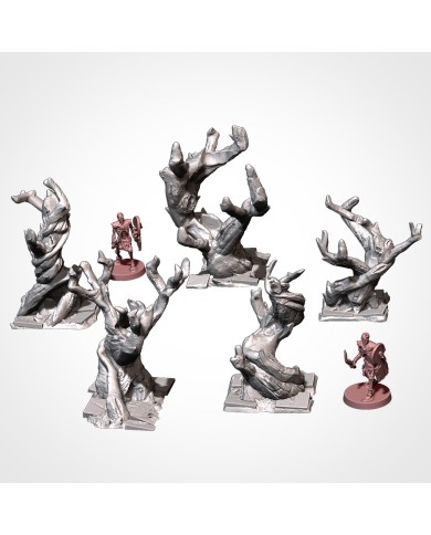 Set de Arboles Muertos (x5)