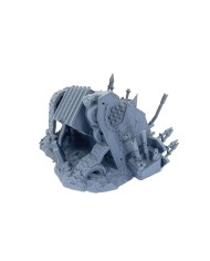 Destroyed Infernal L.R. Tank|Txarli Factory|40K Chaos Terrain